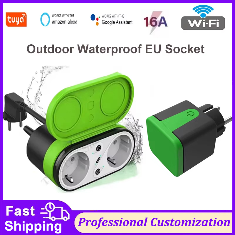 Smart Accessories - Умная уличная Wi-Fi розетка Tuya EU
