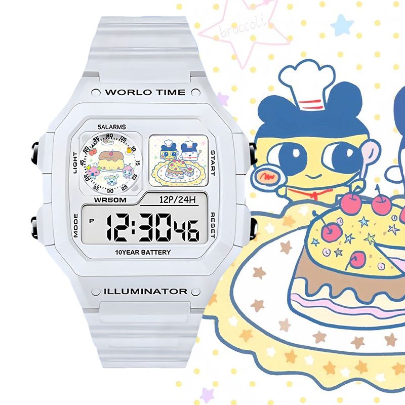 Smartwatch Watch Accessories - Умные электронные часы Tamagotchi Big Mouth
