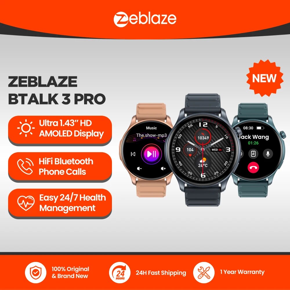 Smartwatch Nexus - Новые умные часы Zeblaze Btalk 3