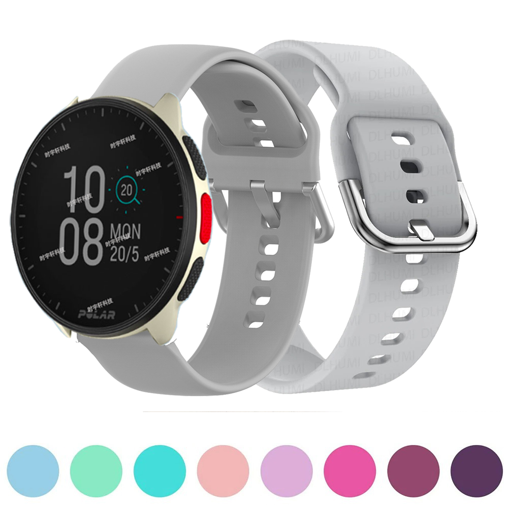 Smartwatch Id - Ремешок силиконовый для смарт-часов Polar Pacer