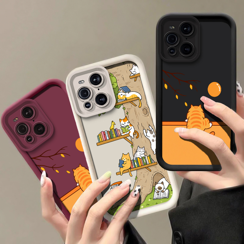 Oppo Find X8 - Чехол для телефона с изображением мультяшного