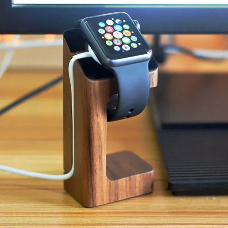 Деревянная подставка для заряд – обзор и цена Smartwatch Watch Accessories
