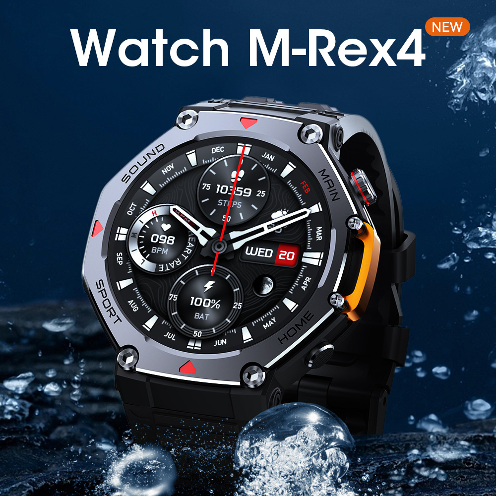 YBM-REX4 2025 Лидер продаж 5AT – обзор и цена Smartwatch M Active