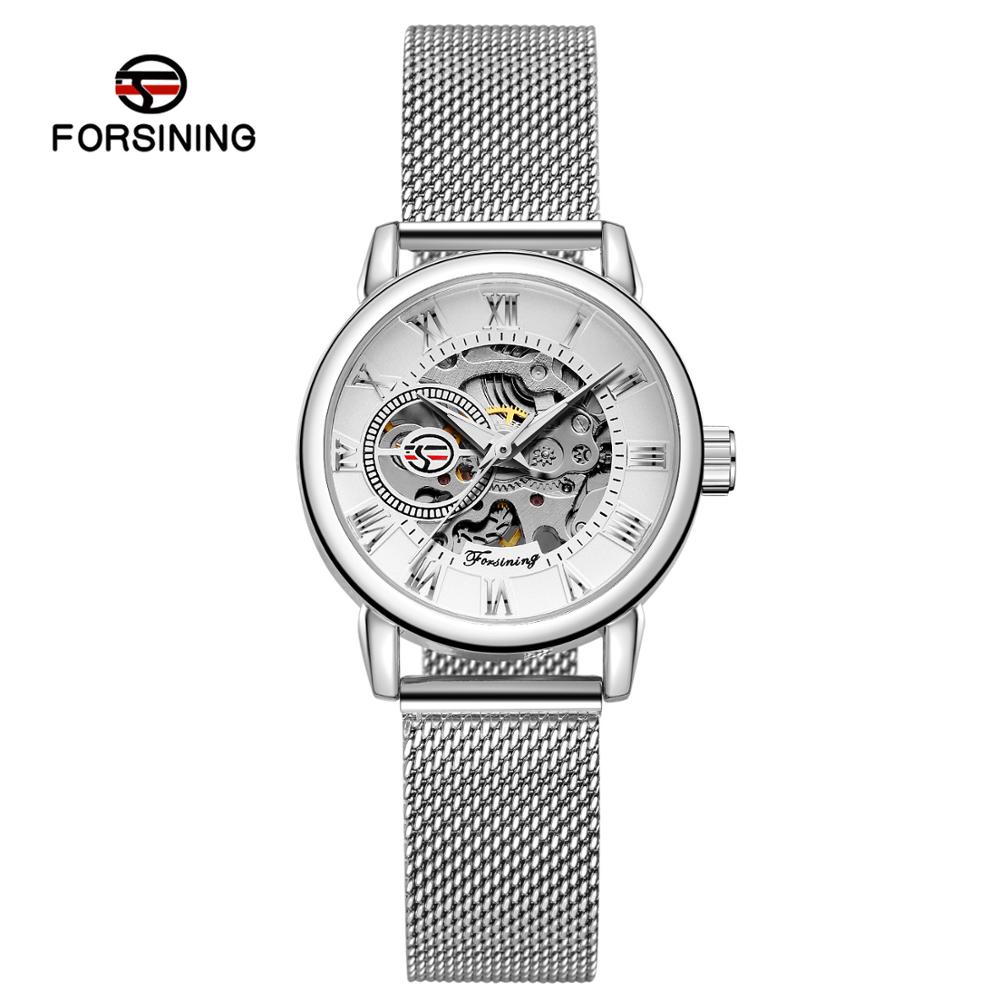 Часы наручные женские механиче – обзор и цена Stainless Mesh Band
