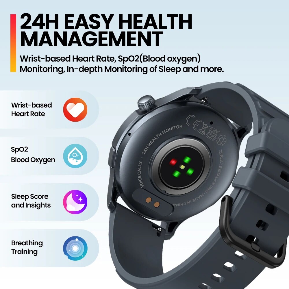 Новые умные часы Zeblaze Btalk – обзор и цена Smartwatch Nexus