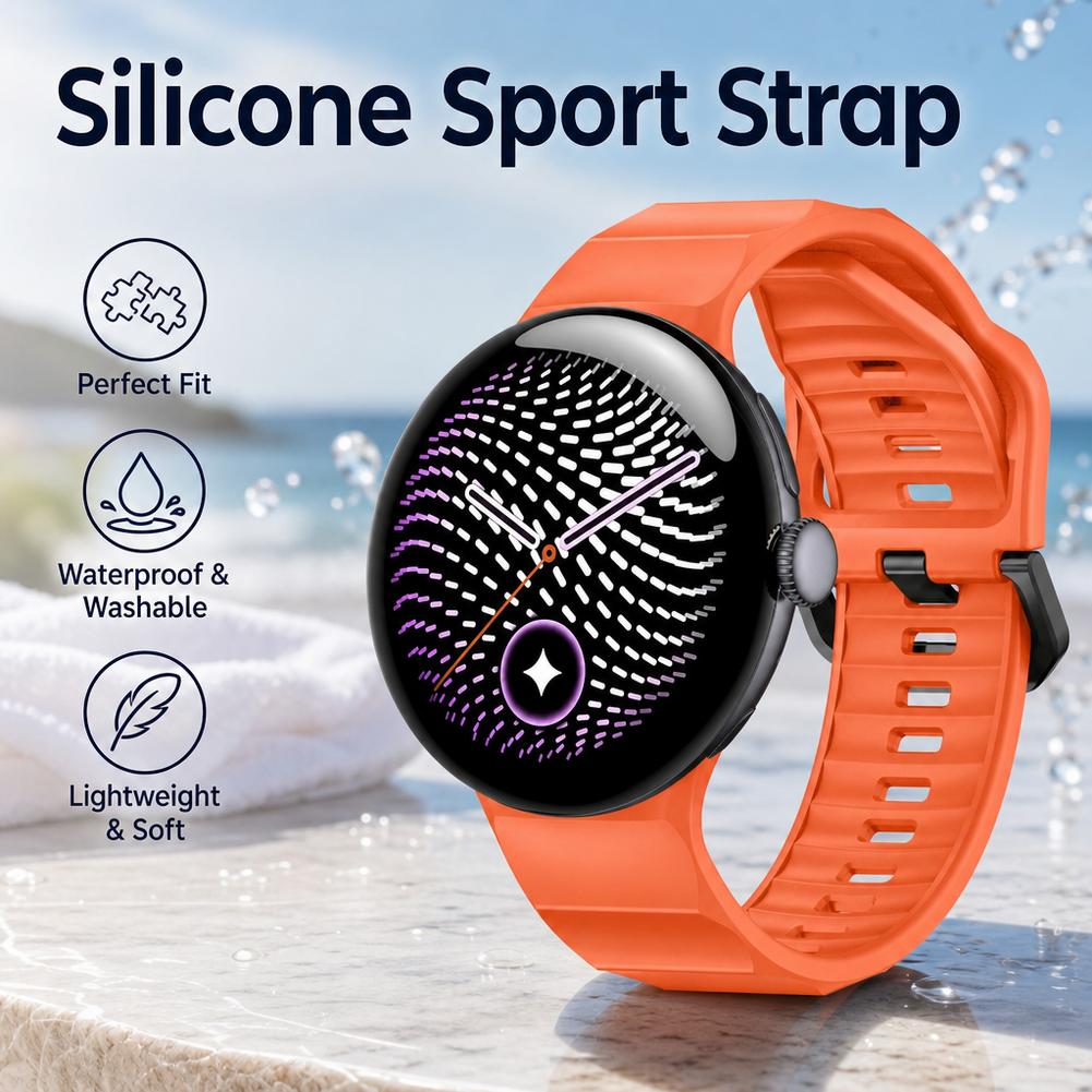 Силиконовый ремешок волнистой  – обзор и цена Smartwatch Nexus
