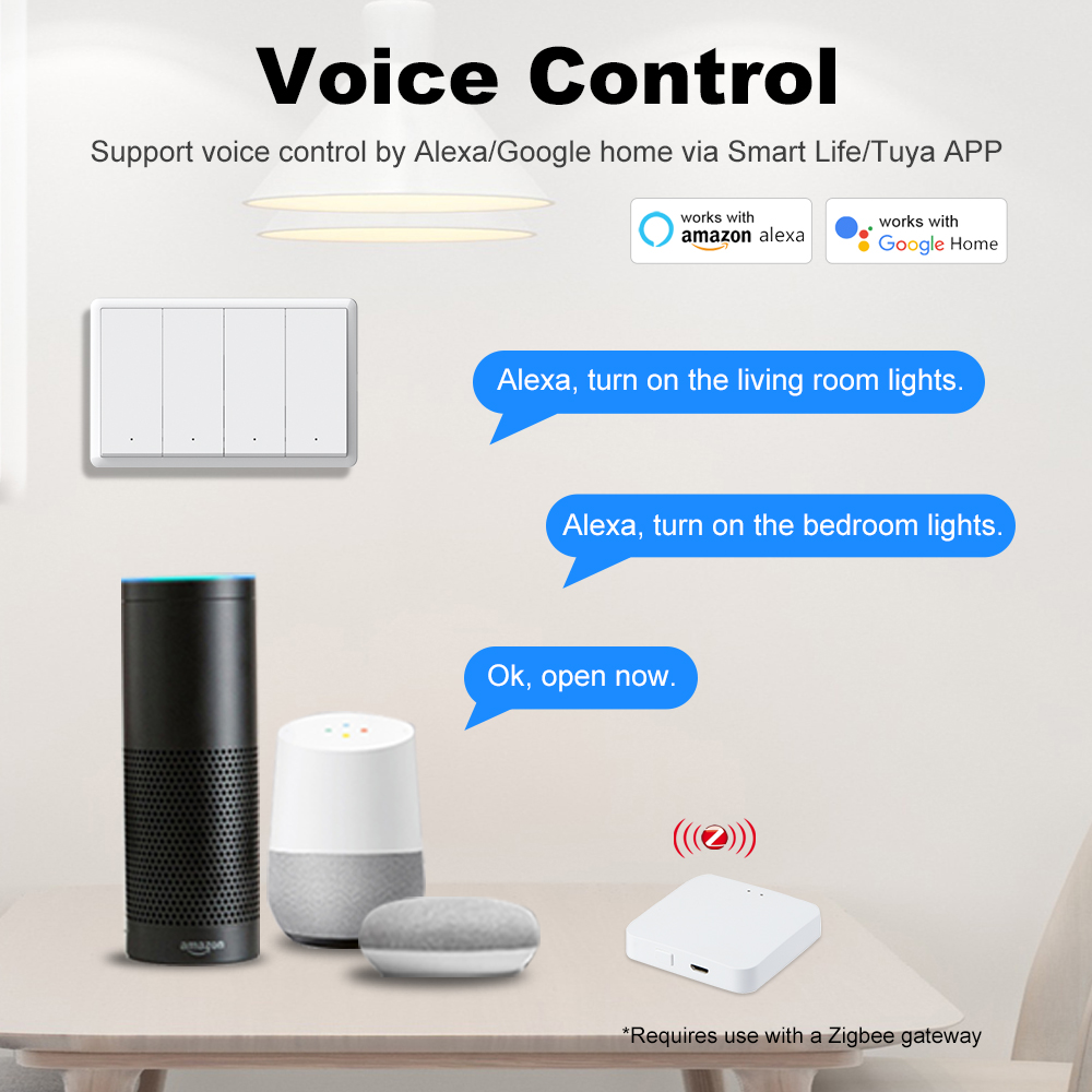 Умный выключатель MANHOT ZigBe – обзор и цена Smart Accessories