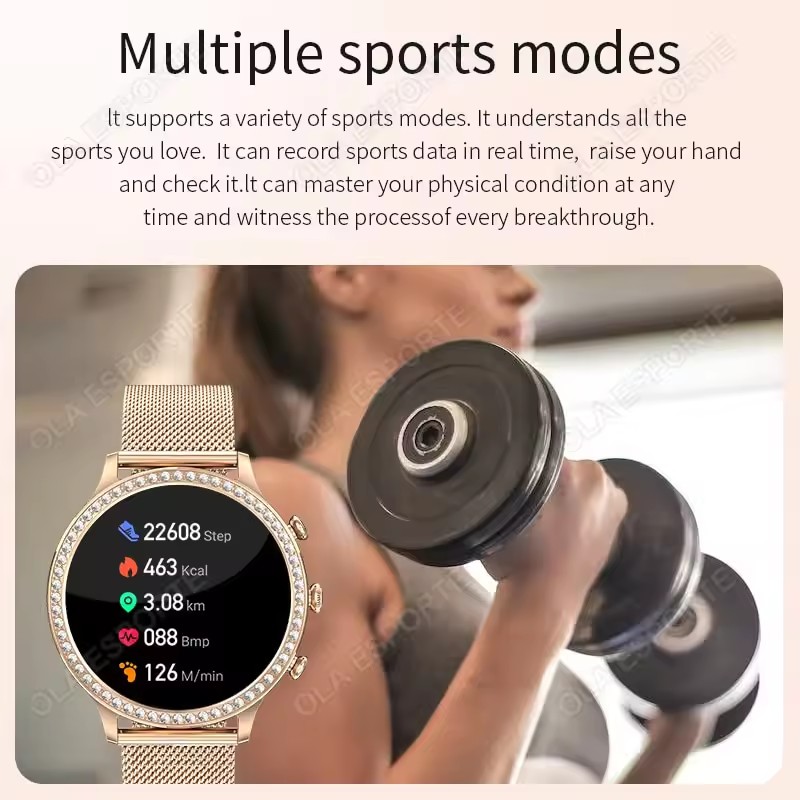 Элегантные женские умные часы  – обзор и цена Smartwatch X12